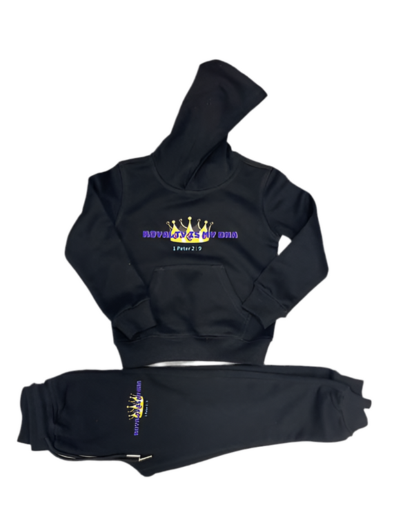 ROYALTY IS MY DNA BLACK UNISEX