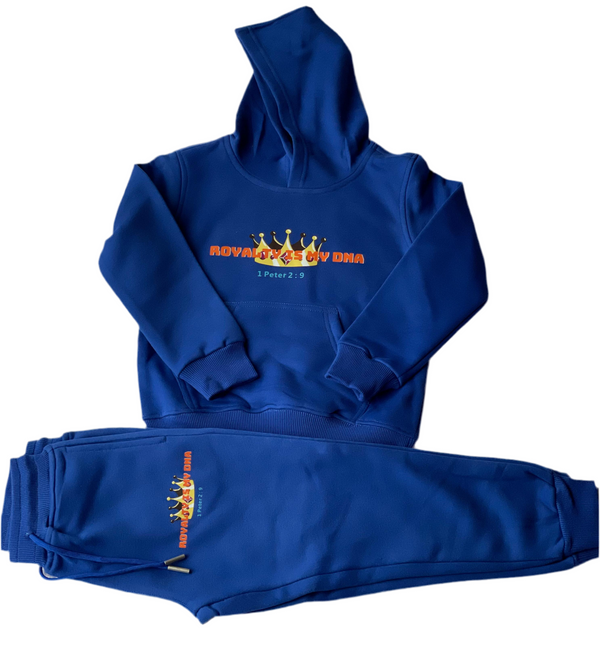 ROYALTY IS MY DNA SWEATSUIT SET