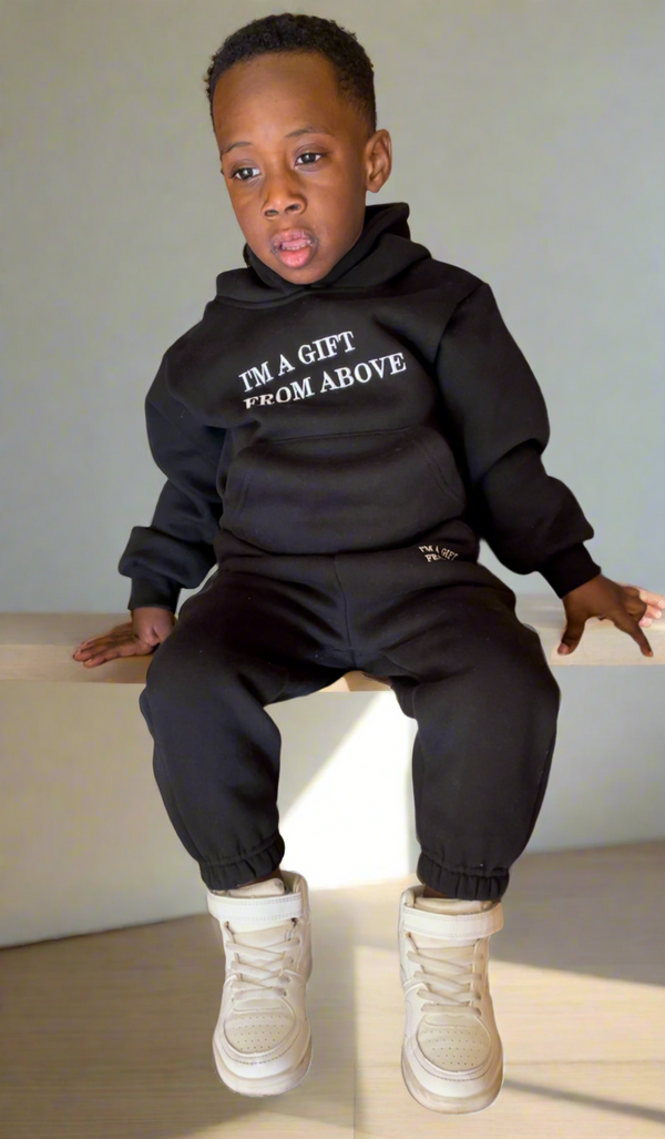 I'M A GIFT FROM ABOVE SWEATSUIT UNISEX